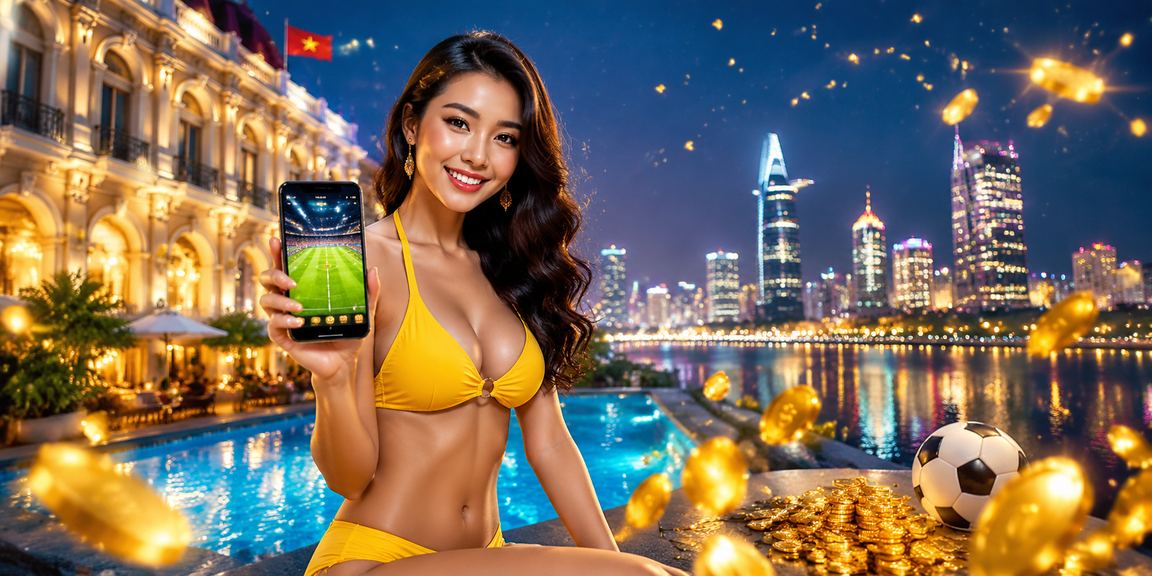 Người hâm mộ bóng đá tại lễ hội TP. Hồ Chí Minh theo dõi kết quả cá cược thể thao trực tiếp