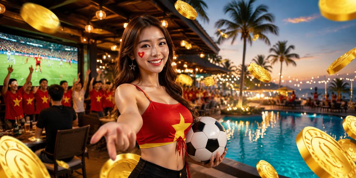 Lễ hội cá cược bóng đá tại Nha Trang với người hâm mộ sôi nổi theo dõi trận đấu