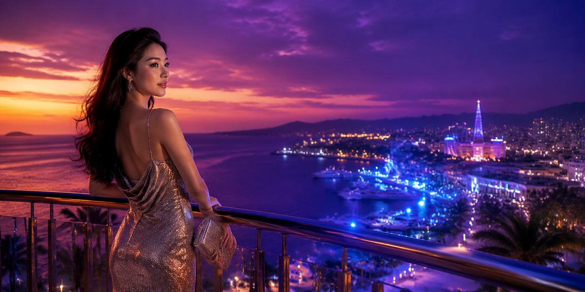 Không gian casino hiện đại tại Việt Nam với bầu không khí VIP cao cấp